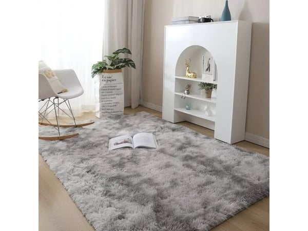 Strado teppe Ombre Shaggy 250x350 OmbreSilver (lysegrå) universell