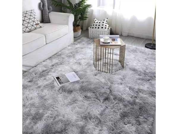 Strado teppe Ombre Shaggy 250x350 OmbreSilver (lysegrå) universell