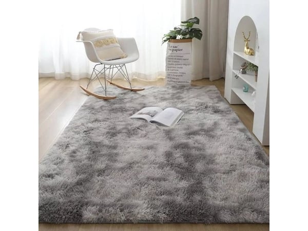 Strado teppe Ombre Shaggy 250x350 OmbreSilver (lysegrå) universell