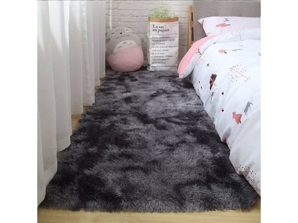 Strado matta Ombre Shaggy 300x400 OmbreGrey (mörkgrå) universell