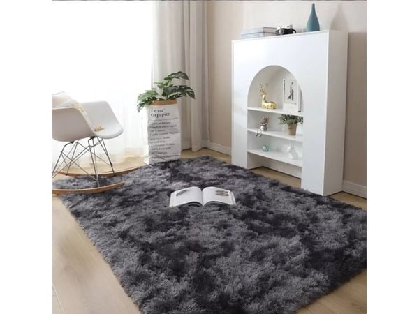 Strado matta Ombre Shaggy 300x400 OmbreGrey (mörkgrå) universell