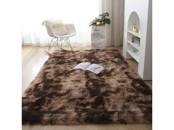 Strado Ombre Shaggy matto 60x120 OmbreCoffee (ruskea) universaali