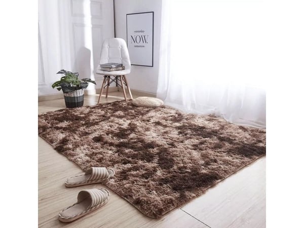 Strado Ombre Shaggy matto 60x120 OmbreCoffee (ruskea) universaali