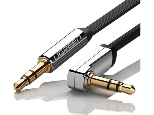 Ugreen Jack 3,5 mm til Jack 3,5 mm kabel 5 m sølv (6957303817290)