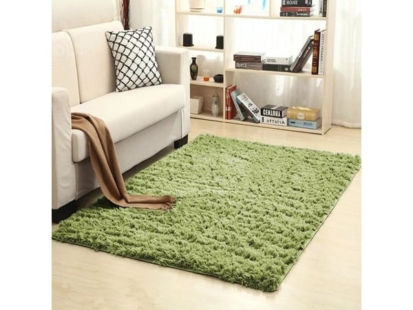 Strado shaggy-teppe 60x90 GreenGrass (grønn)