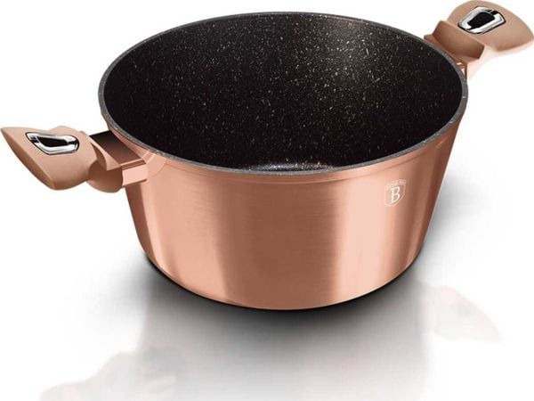 Berlinger Haus granitt grytesett Bh-7058 Rose Gold 13 deler