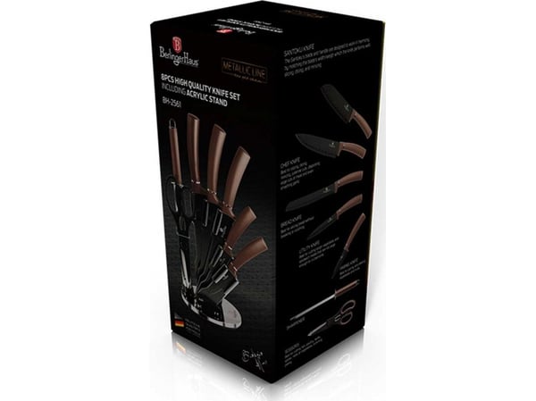 Berlinger Haus knivsett BH-2561 W med stativ