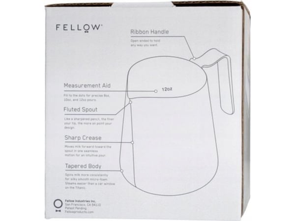 Fellow Eddy Pitcher - mjölkkanna silver 530 ml
