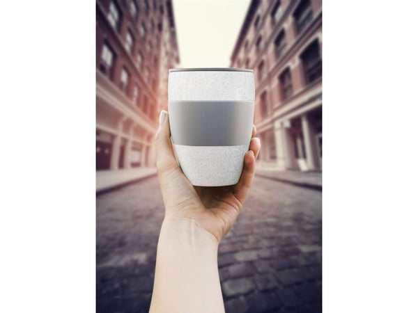 koziol Aroma To Go 2.0, Single/enkelt, 0,4 l, Grå, 1 stykker, 92 mm, 97 mm