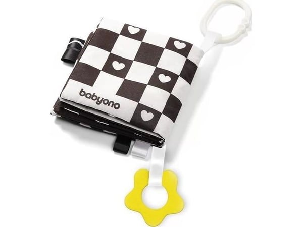 BABY ONO-542 sansebok svart/hvit