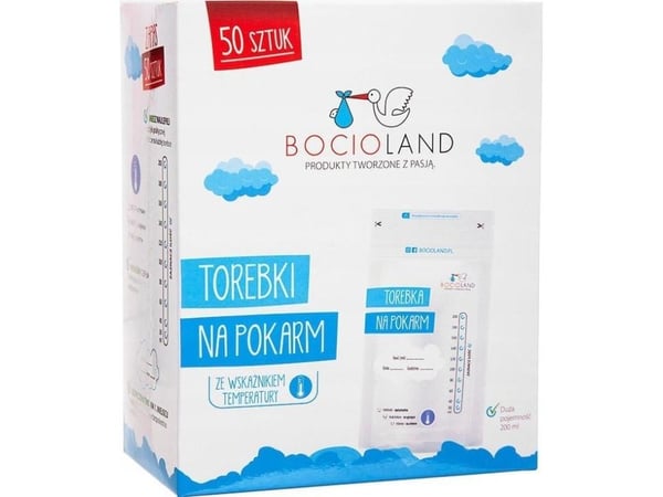 Bocioland mjölkpåsar 200 ml 50 st