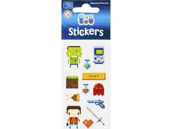 STICKERBOO klistremerker 66x180 S-BOO Pixel PBH 120/1800