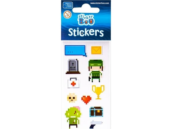 STICKERBOO klistremerker 66x180 S-BOO Pixel PBH 120/1800