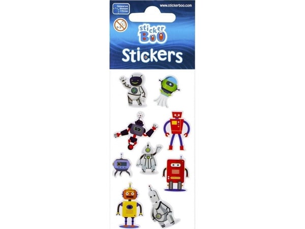STICKERBOO klistremerker 66x180 S-BOO roboter PBH 120/1800