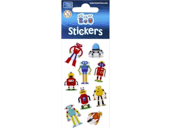 STICKERBOO klistremerker 66x180 S-BOO roboter PBH 120/1800