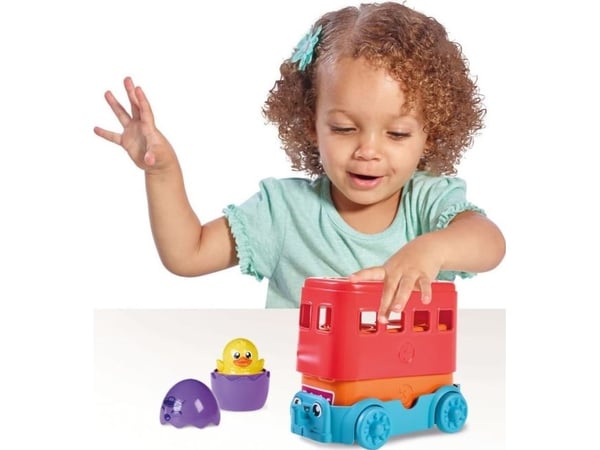 Tomy Toomies buss pyramideleketøy TOMY