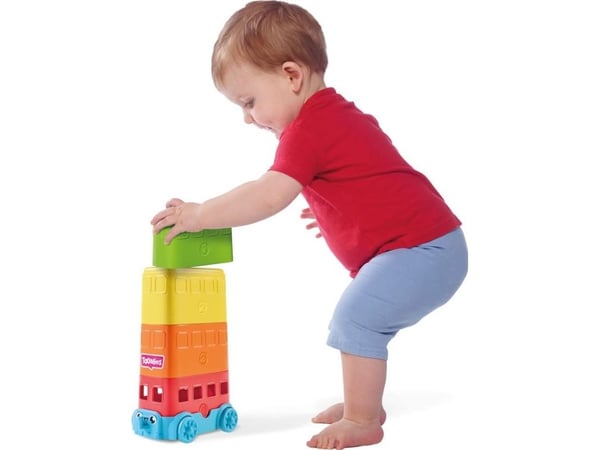 Tomy Toomies buss pyramideleketøy TOMY