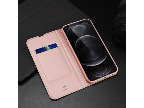 Dux Ducis Dux Ducis Skin Pro hylsterdeksel med klaff iPhone 13 Pro gull