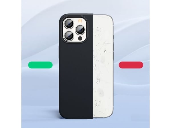 Ugreen beskyttende silikonetui fleksibelt silikonskall iPhone 13 Pro Max sort