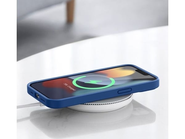 Ugreen beskyttende silikondeksel med fleksibel silikon-design til iPhone 13 Pro Max - blå
