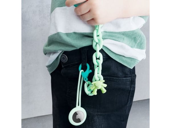 Color Chain (tau) fargerik kjede mobilholder anheng til ryggsekk lommebok - gul