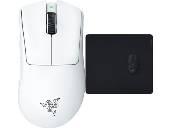 Mus Razer DeathAdder V3 Pro (RZ01-04630200-R3G1) + musematte Razer Gigantus V2 L (RZ02-03330300-R3M1)