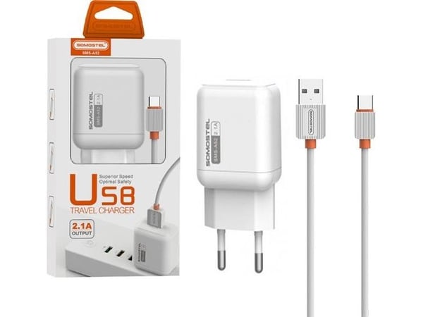 Somostel SMS-A52 1x USB-C 2 A laturi (28233)