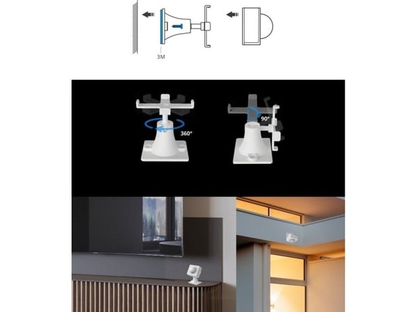 Sonoff Zigbee rörelsesensor - självhäftande fäste/holder