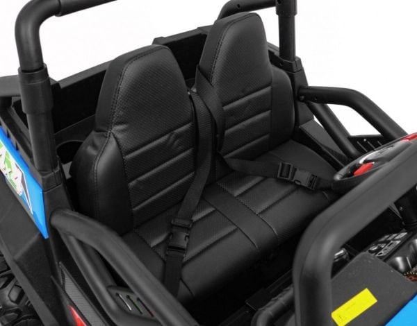 Ramiz elektrisk barnevogn Grand Buggy 4x4 LIFT STERK, blå