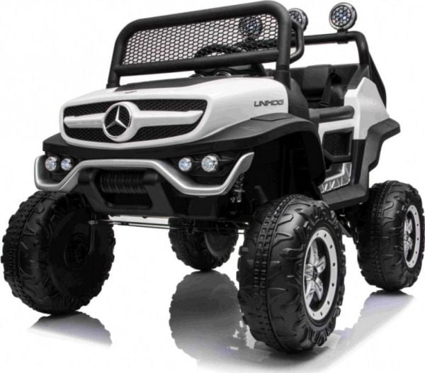 ADEL leiebil Mercedes BENZ UNIMOG hvit