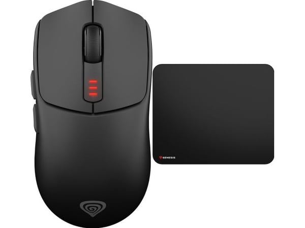 Mysz Genesis ZIRCON 500 WIRELESS (NMG-2113) + Podkładka Carbon 500 L LOGO