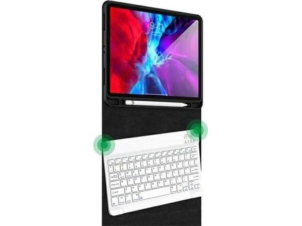 USAMS USAMS-etui med tastatur til iPad Pro 11" (lilla), IP011YRXX03 (US-BH645)