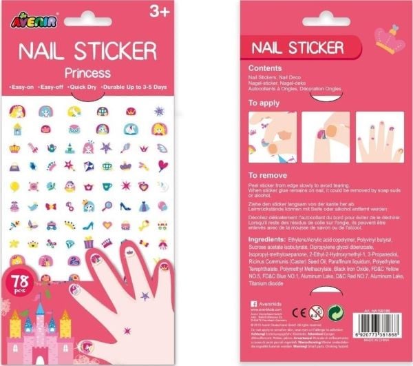 Nagelstickers - Princess