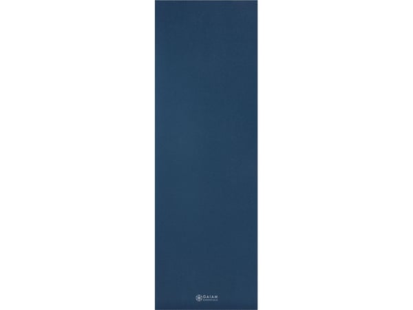Gaiam GAIAM ESSENTIALS yogamatte 6 mm med stropp - Navy 63314