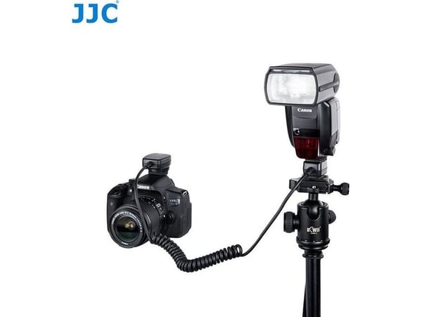 JJC synkkabel OC-e3 E-TTL II för Canon EOS, 1,3 m