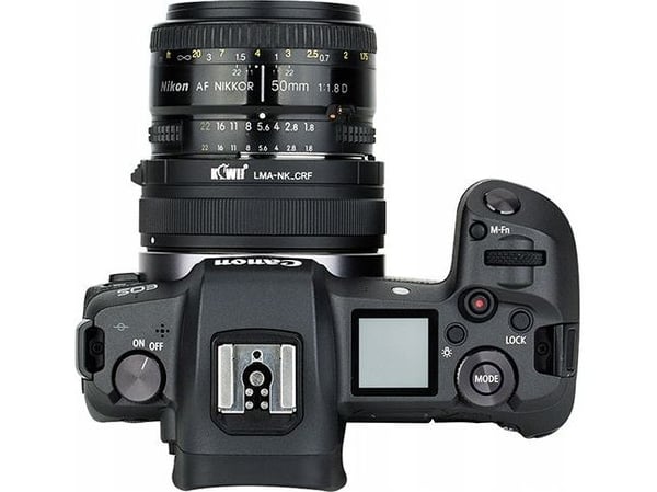 KiwiFotos adapter Canon R til Nikon F