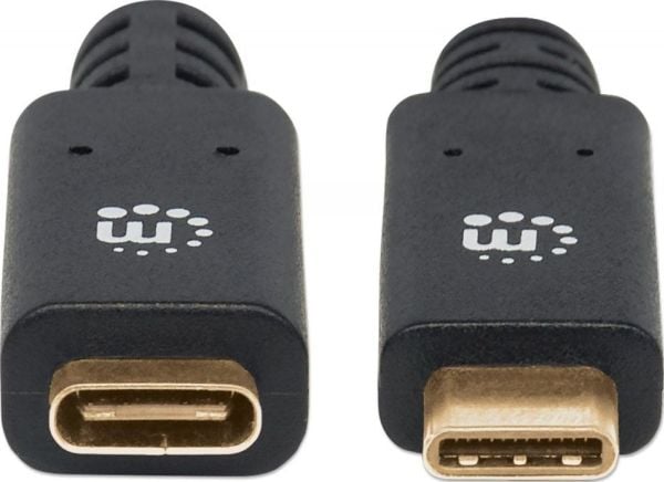KabelUSB 3.0 forlengelseskabel USB-C til USB-C 3.2 Gen1 M/F 1.0M