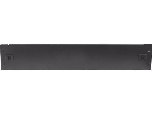 Techly maskeringspanel 2U 19" Snap-on svart (I-CASE BLANK-2-SCLTY)