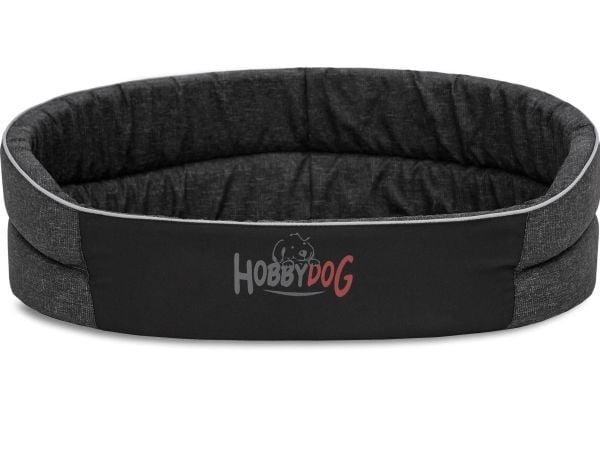 Hobbydog R1 liggeunderlag i skum svart EKOLEN