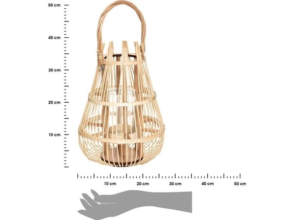 Art-Pol Panier rottinki lyhty 38 cm