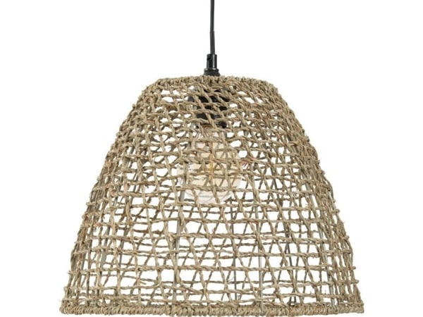 Hengelampe Atmosphera Juras žoles skjerm JADA, kjeglelampe, Ø 28,5 cm