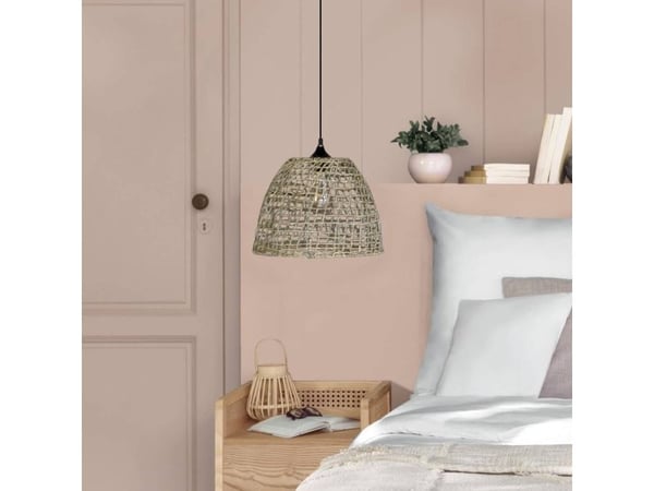 Hengelampe Atmosphera Juras žoles skjerm JADA, kjeglelampe, Ø 28,5 cm