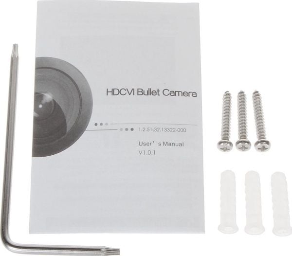 Dahua technology AHD, HD-CVI, HD-TVI, PAL CAMERA HAC-HFW2249T-I8-A-NI-0360B Full-Color - 1080p 3.6 & nbsp; mm DAHUA