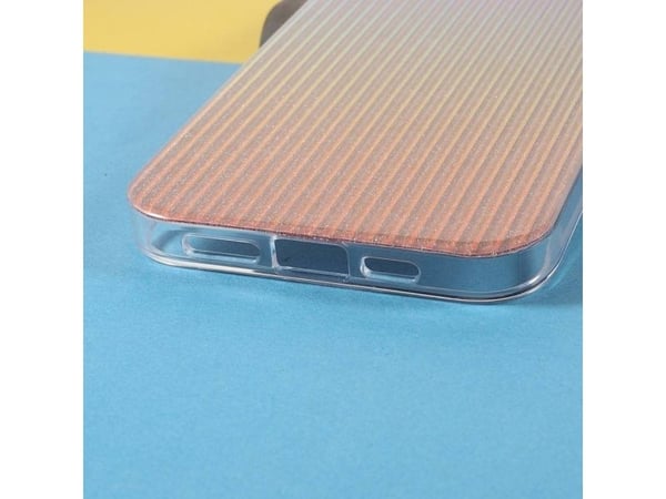 Kingxbar Travel Series Luxury Elegant Case for iPhone 13 Pro Orange (Solnedgang)