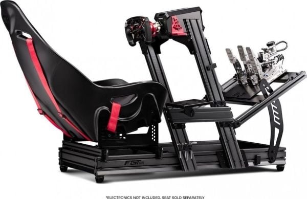 Next Level Racing® F-GT Elite Formula & GT Aluminium Profile Simulator Cockpit - Front & Side Mount Edition