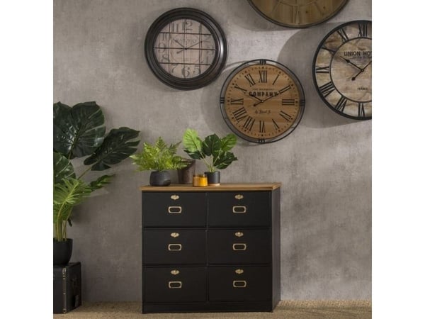 Atmosphera Colonial veggklokke, 58 cm