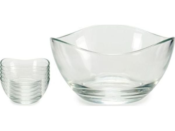 BigBuy skål glasform 460 ml