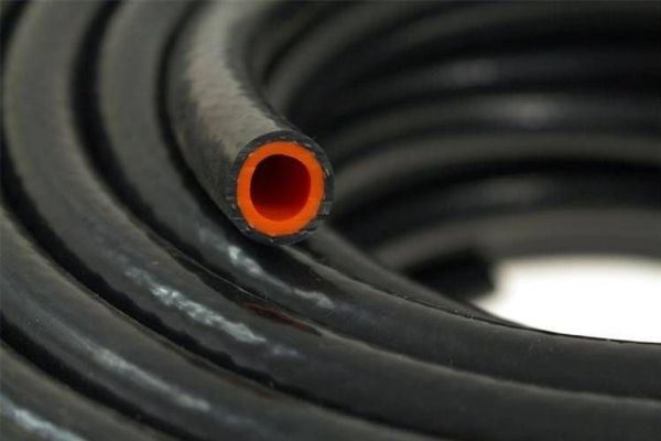 TurboWorks_G vakuumslange i silikon, forsterket TurboWorks PRO svart - 12 mm