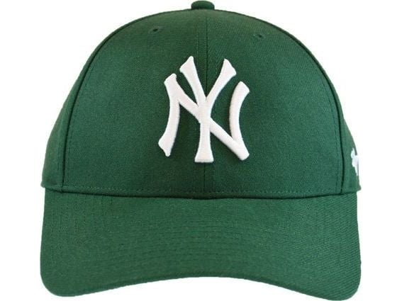 47 Brand 47 Brand New York Yankees MVP-lippis B-MVPSP17WBP-DG Zielone Yksi koko