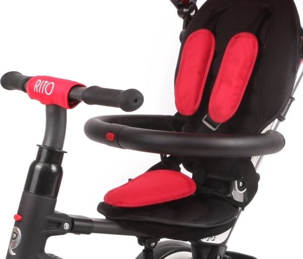 Qplay trehjulssykkel Rito Air rød